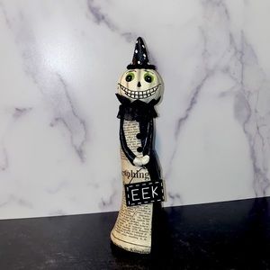 Vintage Halloween Pumpkin Head Figurine